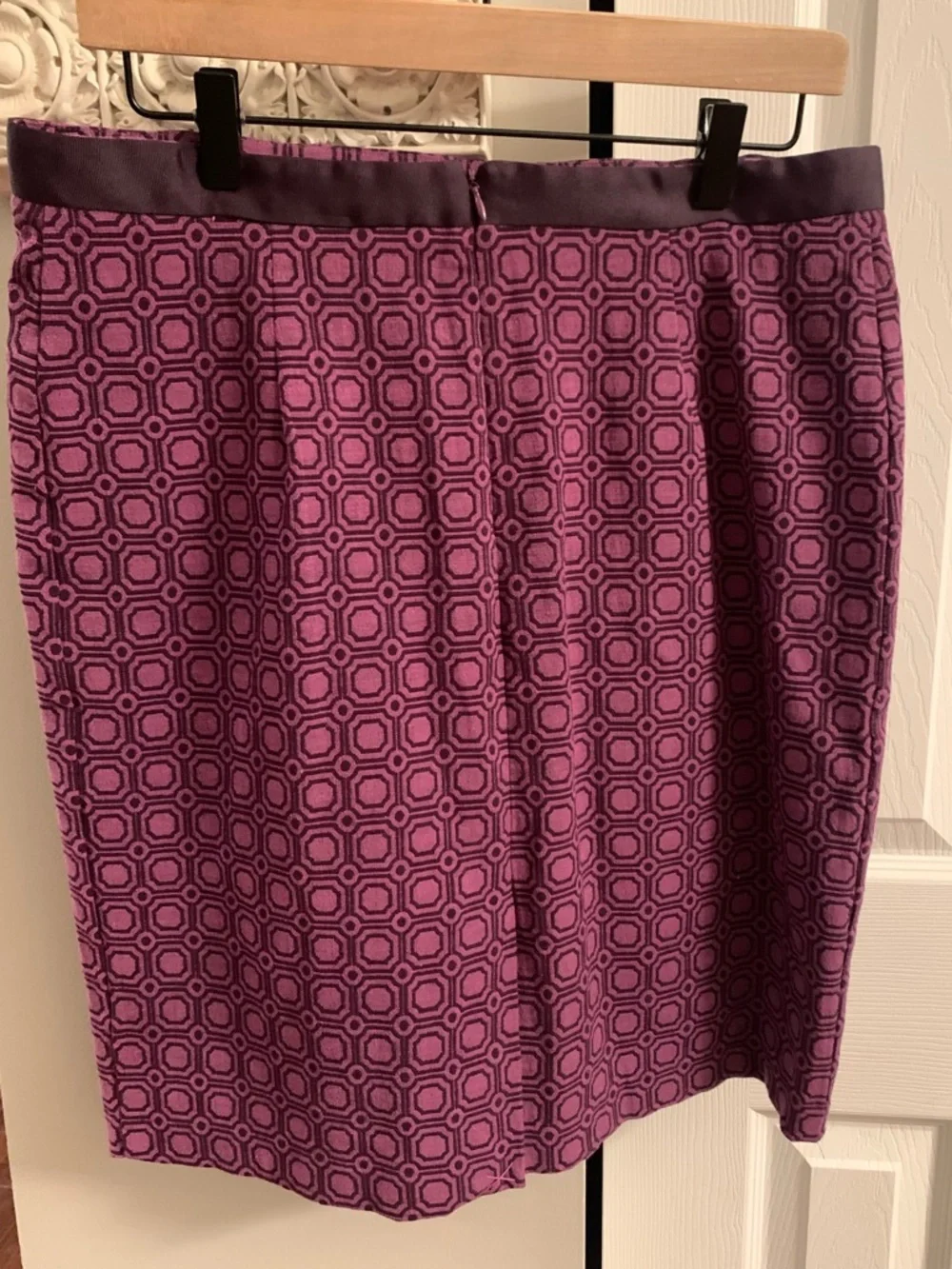 New York & Company Geometric Print Skirt - 12